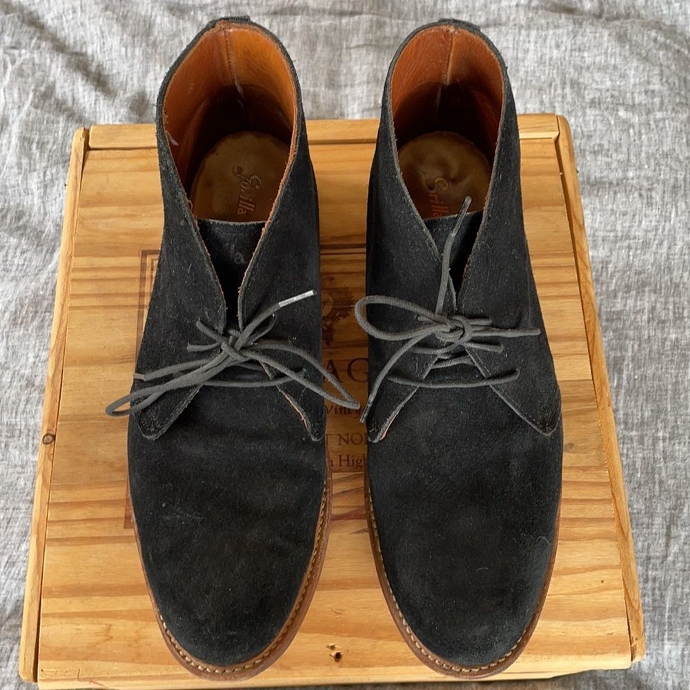 Gorilla USA Black Suede Chukkas